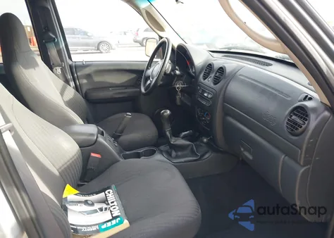 2003 Jeep Liberty Sport из США, поврежденный, VIN 1J4GL48K83W625907